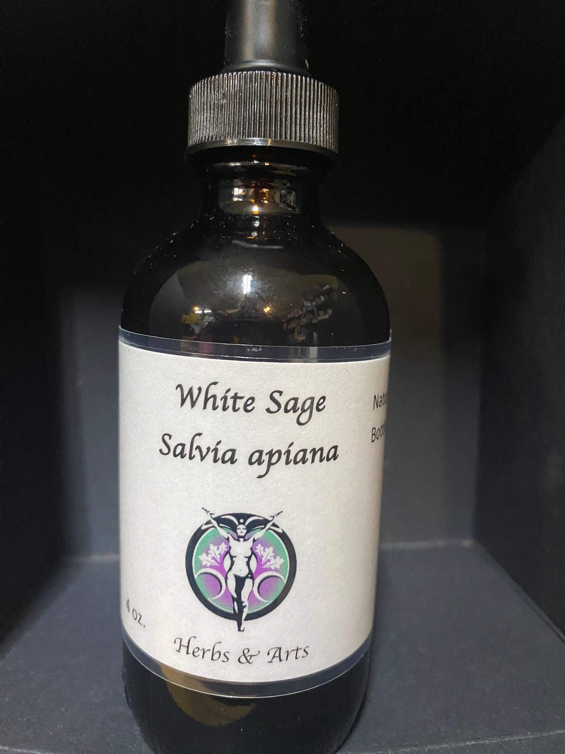 White Sage Essential Oil Bottle