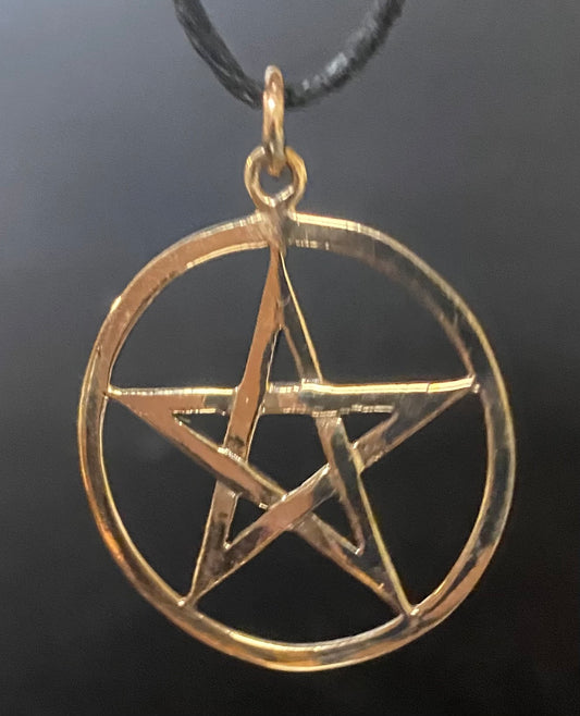 Pendant Pentacle Celtic Bronze
