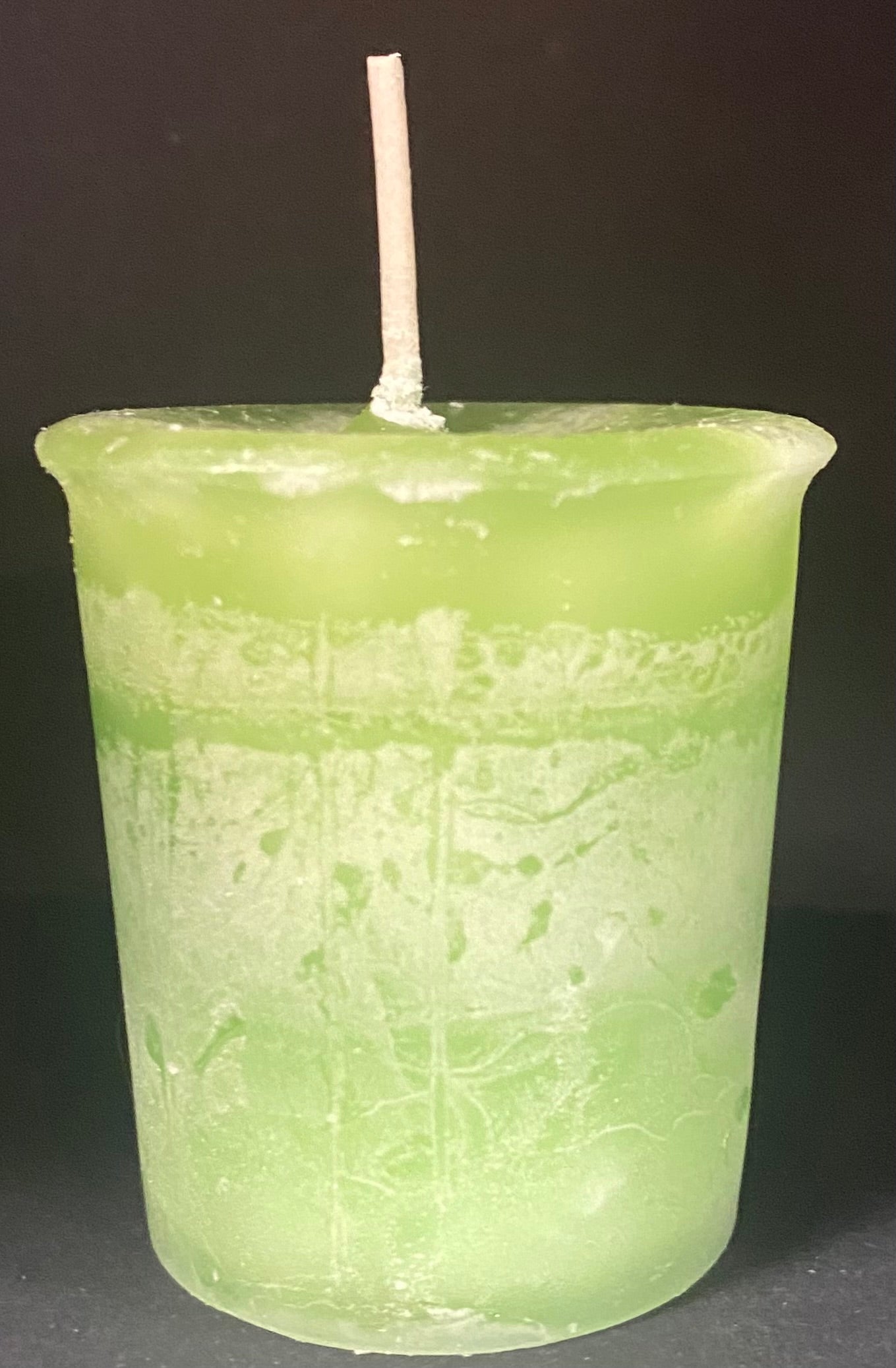 Candle Votive Abundance Light Green