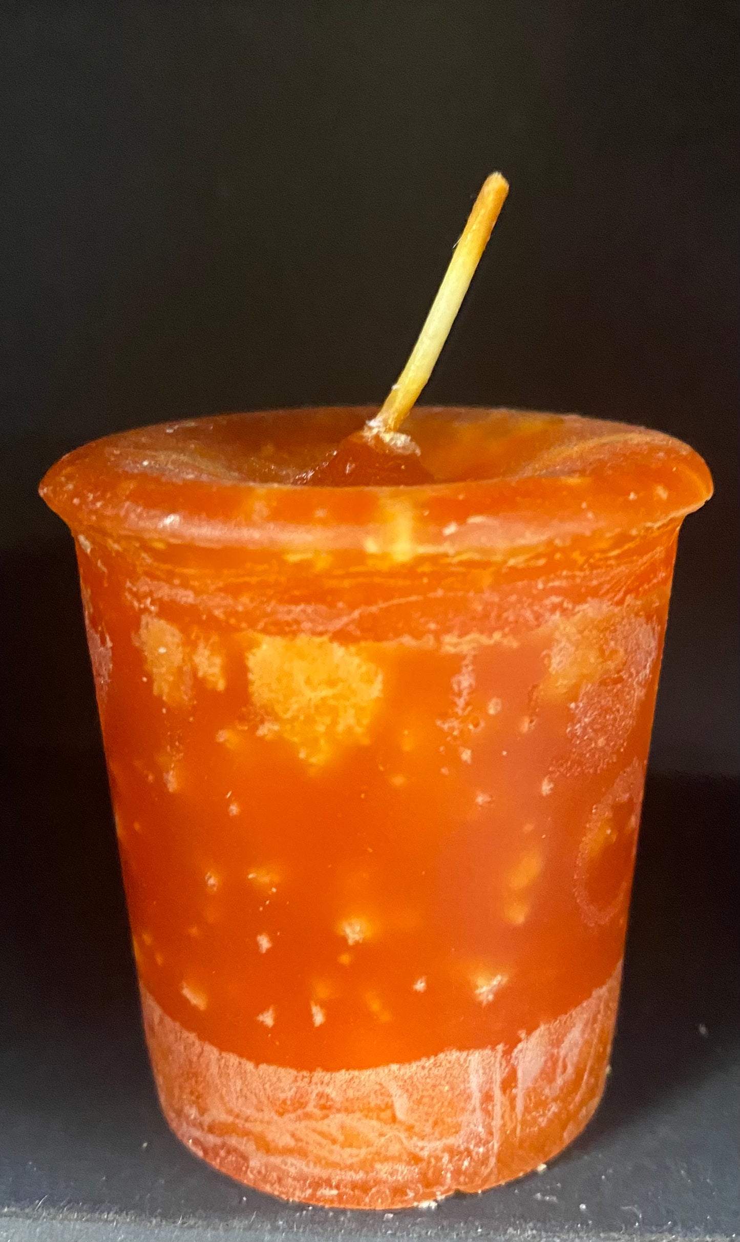 Candle Votive Housewarming Burnt Orange