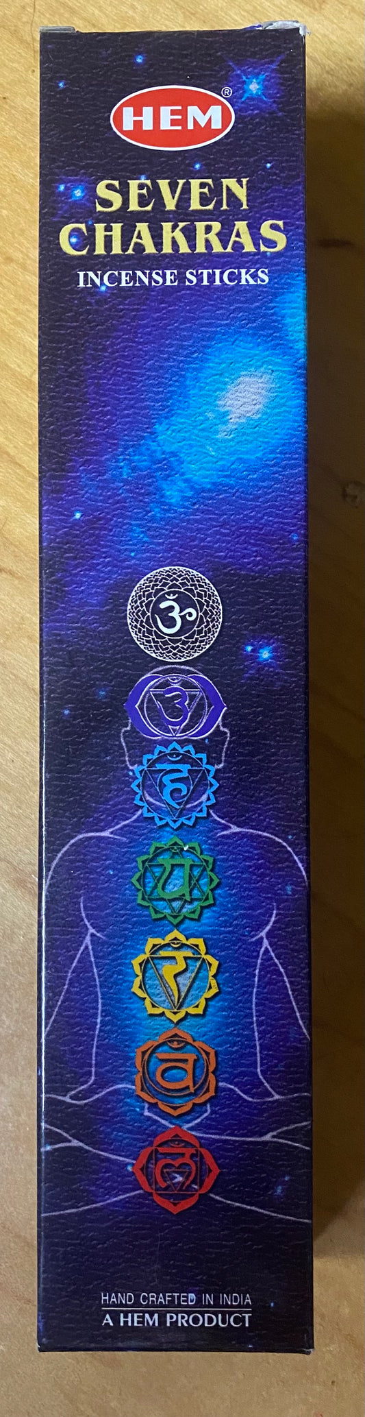 Incense Stick Seven Chakras Hem Set