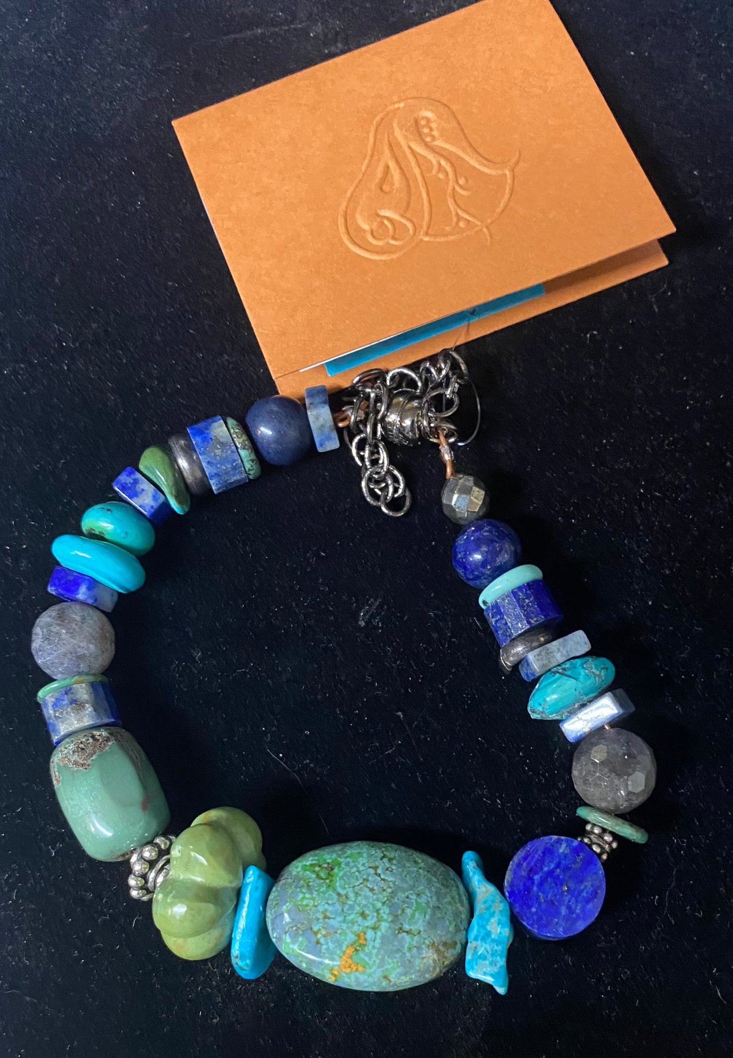 Bracelet Turquoise Lapis Labradorite