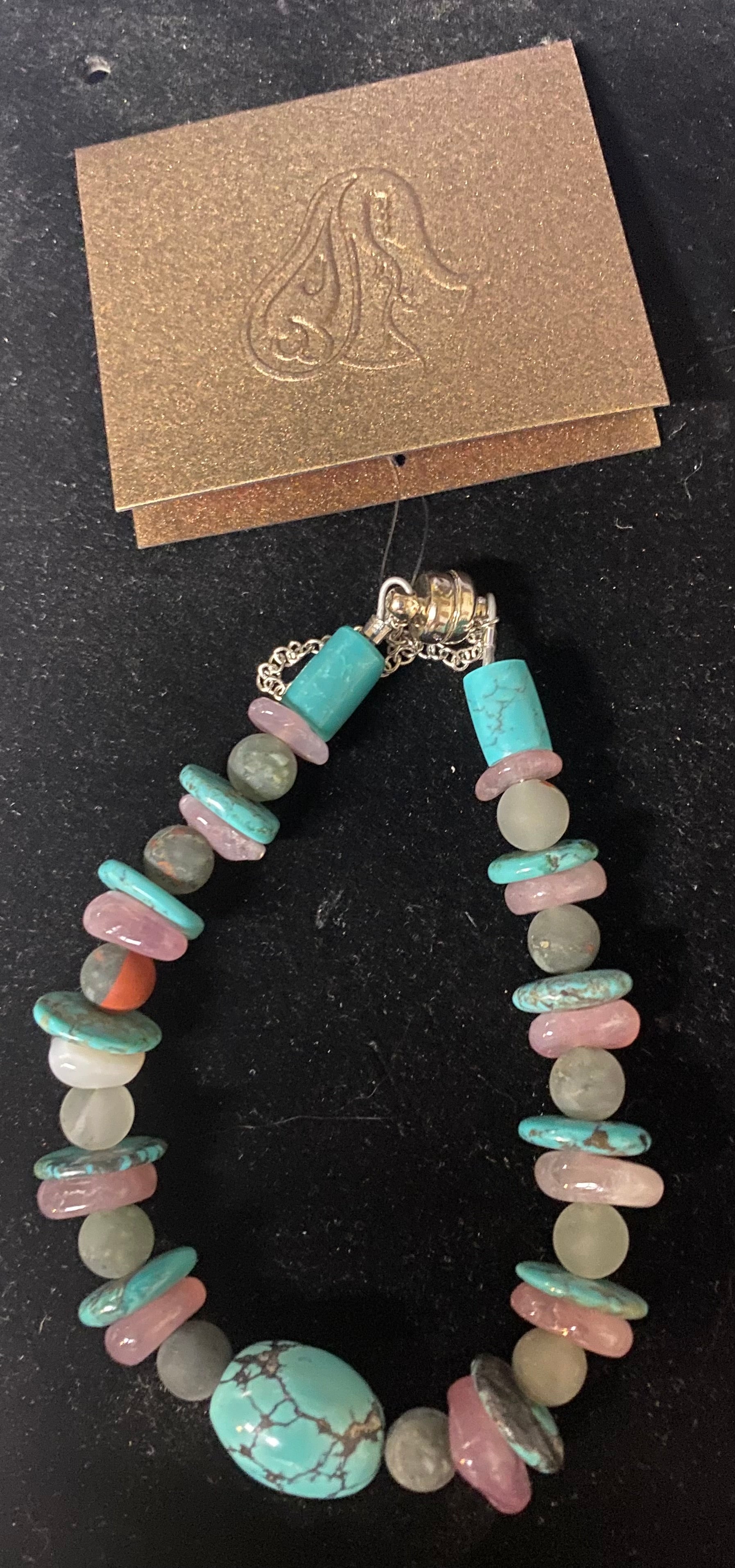 Bracelet Turquoise Rose Quartz