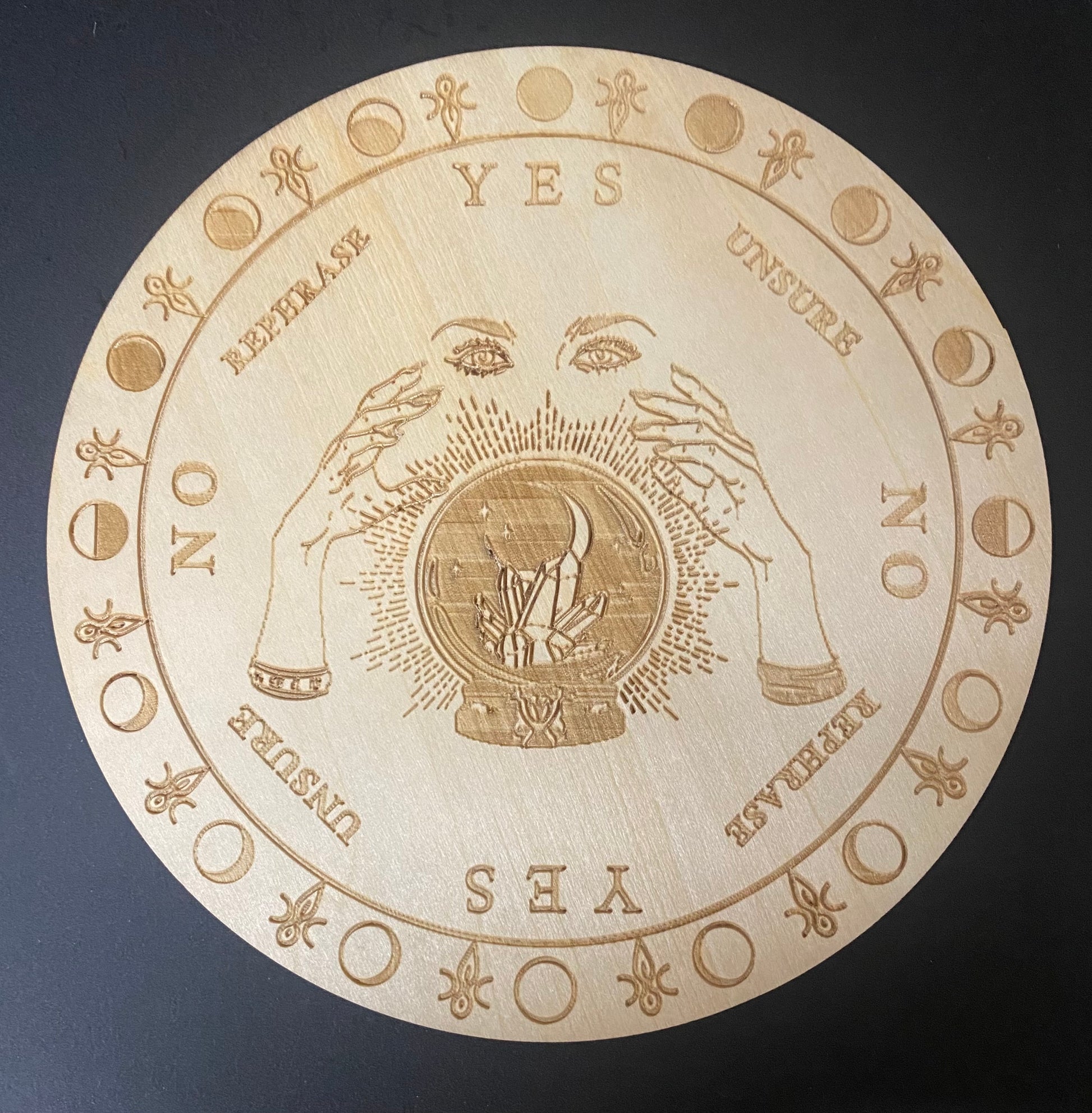 Pendulum Board Crystal ball