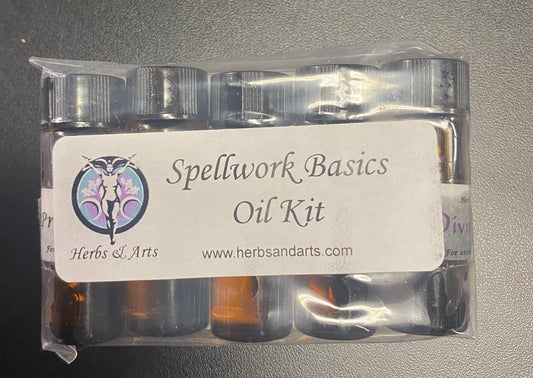 Spellwork Basics House Blend Oil Kit 1 dram