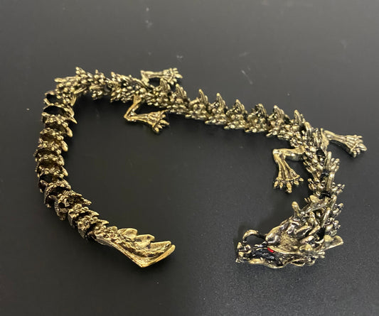 Metal Chinese Dragon Articulated Sm