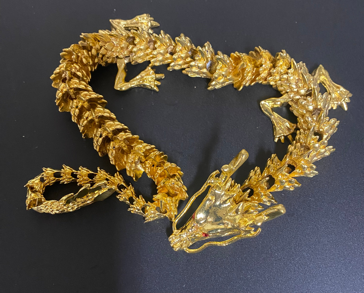 Metal Chinese Dragon Articulated Lg