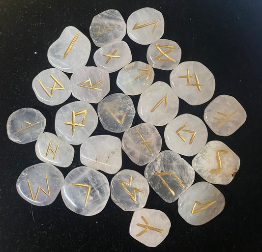 Rune Set Rose Quartz