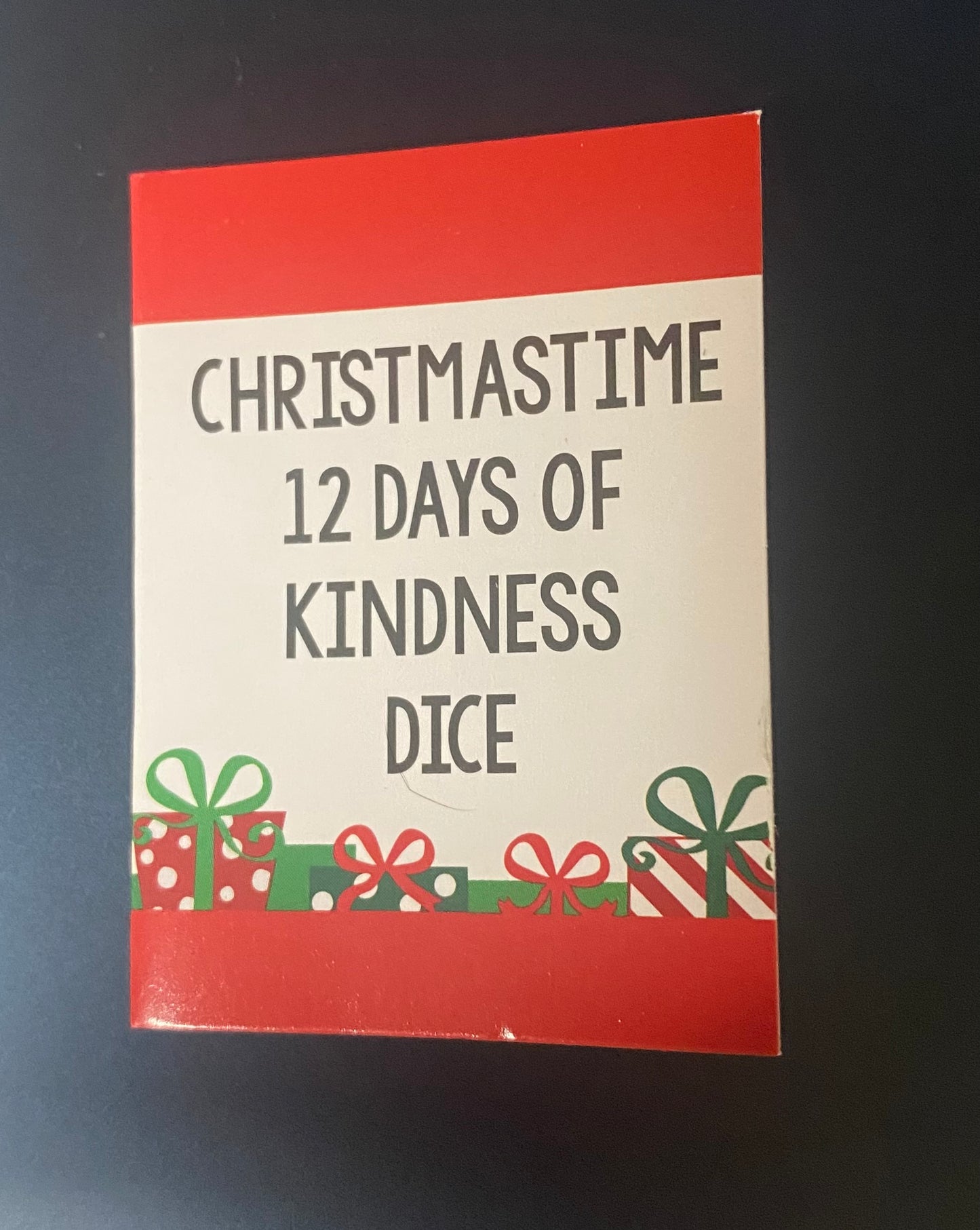 Charm D12 Christmas Kindness booklet