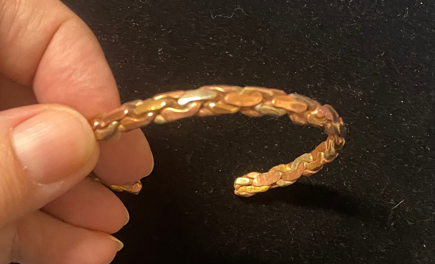Bracelet Copper Braided