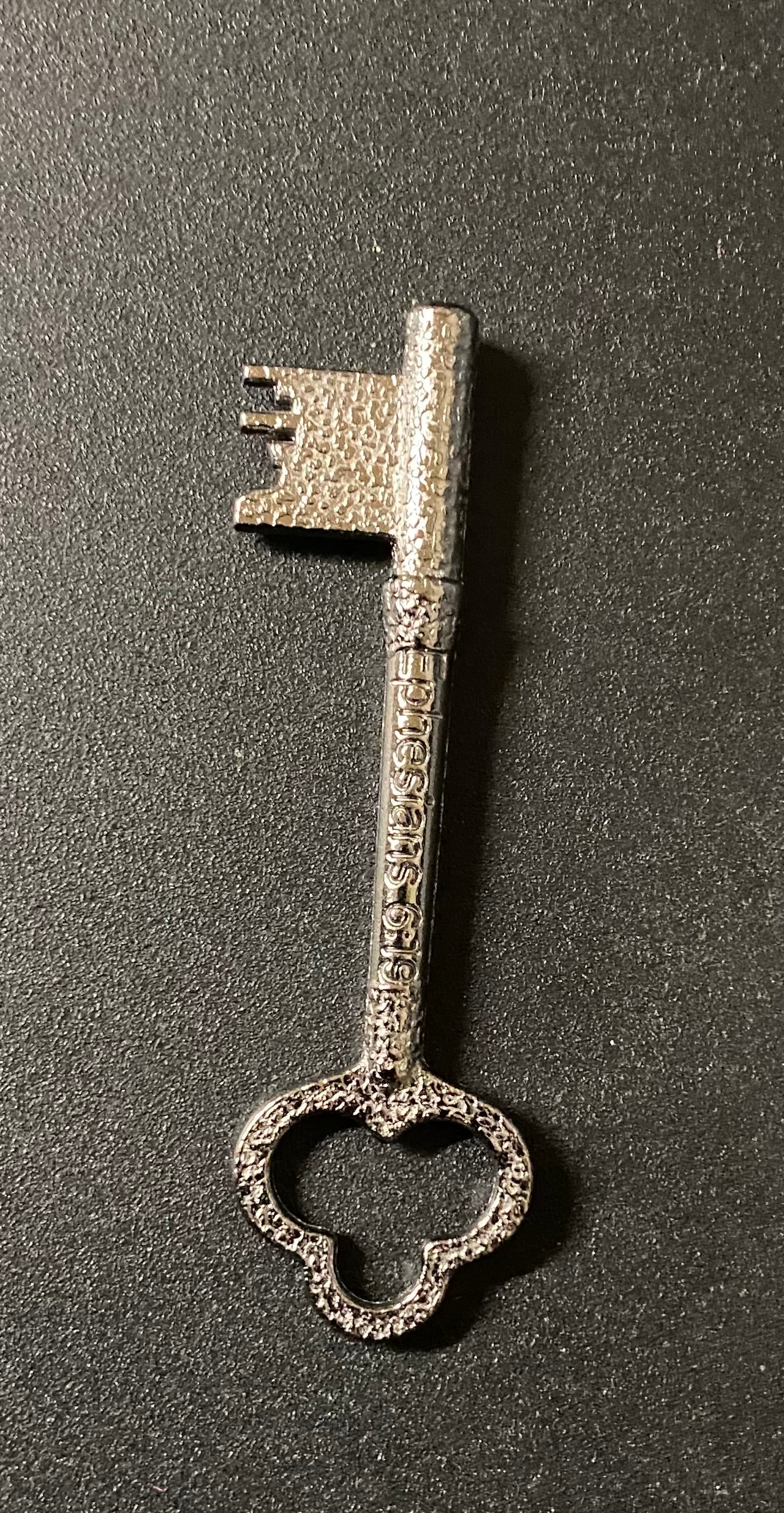 Key Silver Antique 3.5 in
