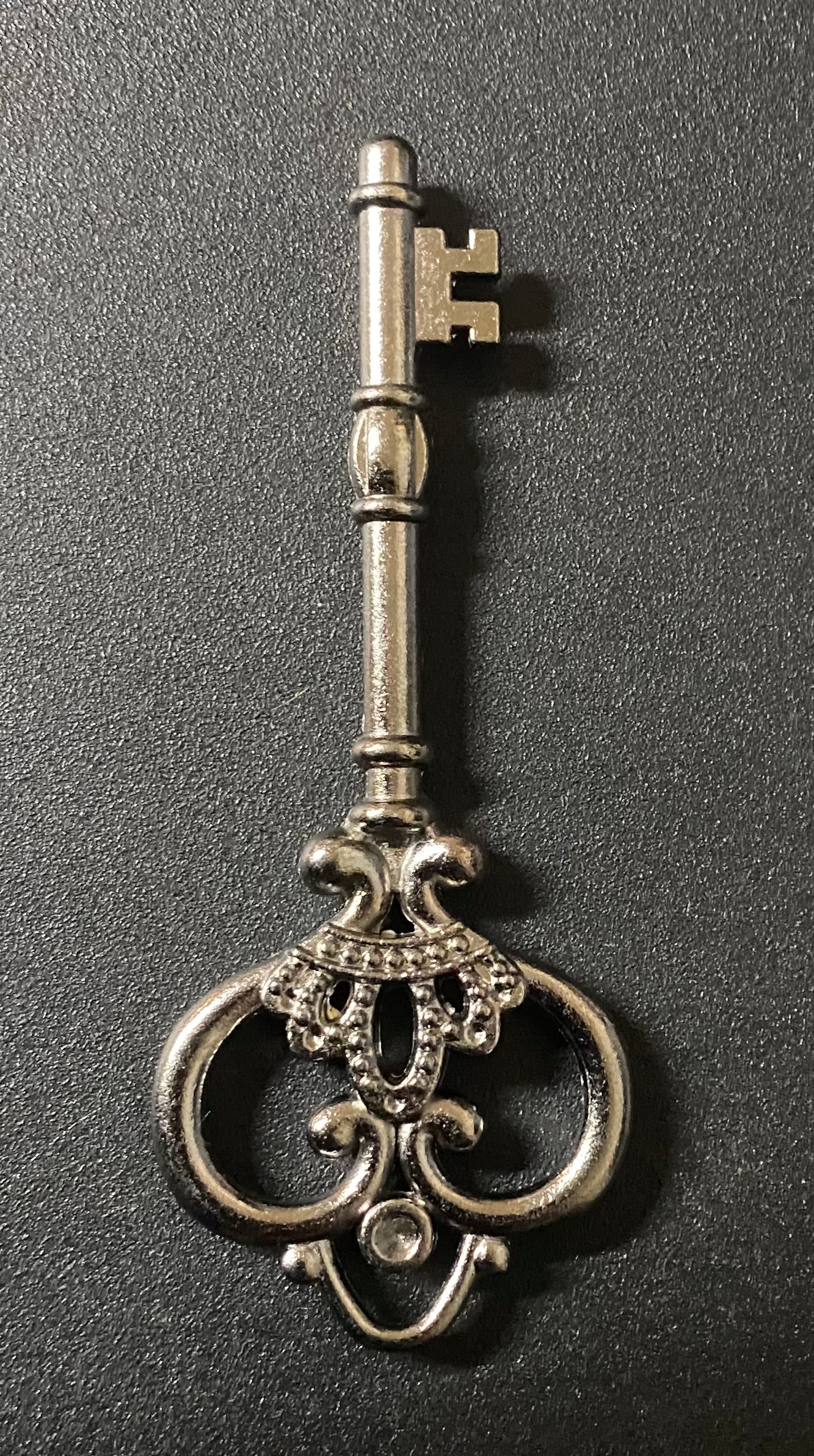 Key Silver Antique 3.5 in