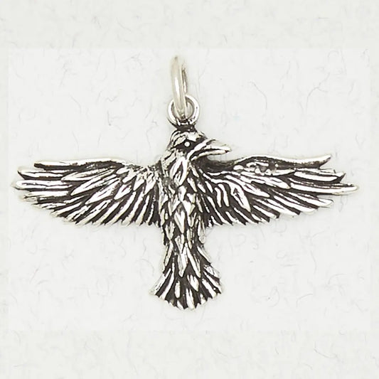 Pendant Raven Wings Out