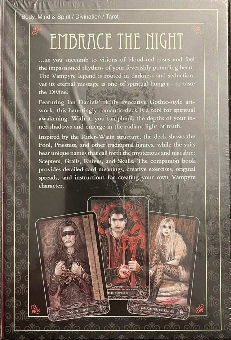 The Tarot of the Vampyres back