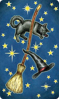 Everyday Witch Tarot back of cards