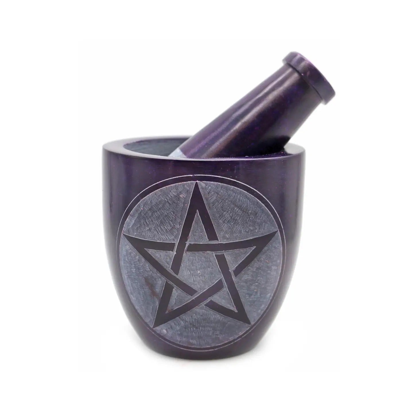 Mortar & Pestle Pentacle Purple