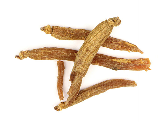 Ginseng Root Red (Cooked) Asian Whole red brown