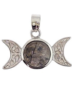 Pendant Triple Moon Labradorite
