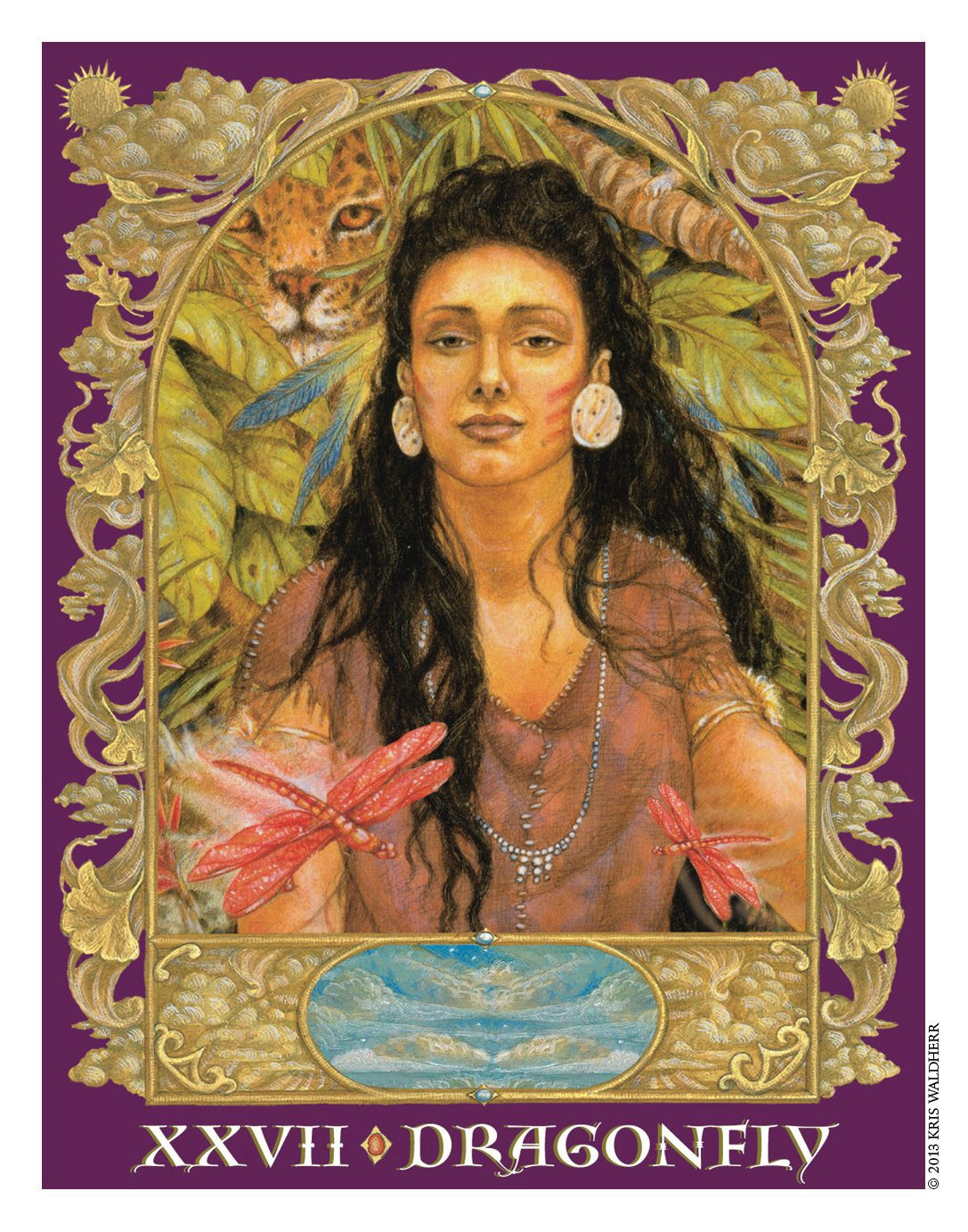 The Sacred World Oracle dragonfly