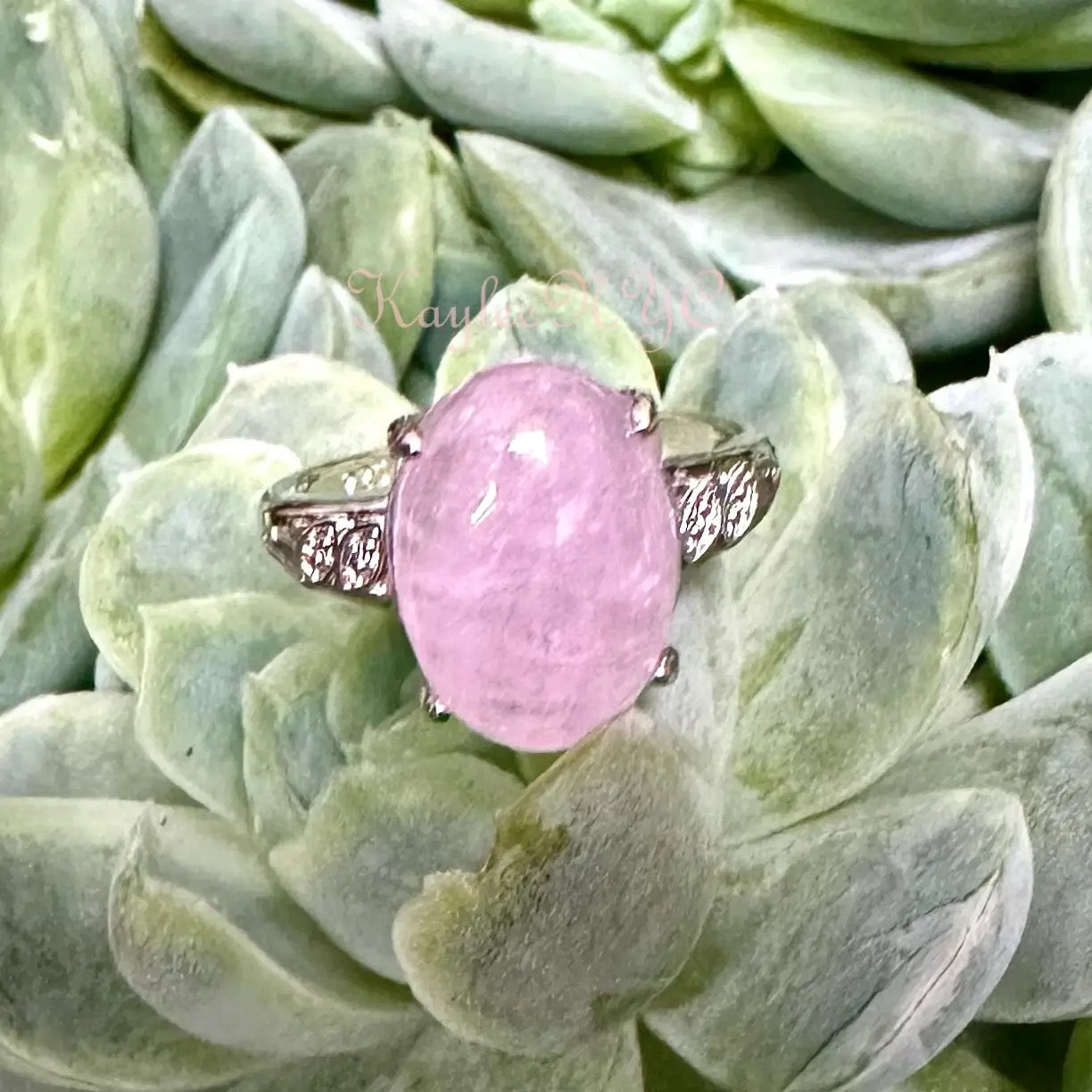Ring Kunzite Oval