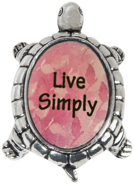 Charm Lucky Turtle Pink Live Simply