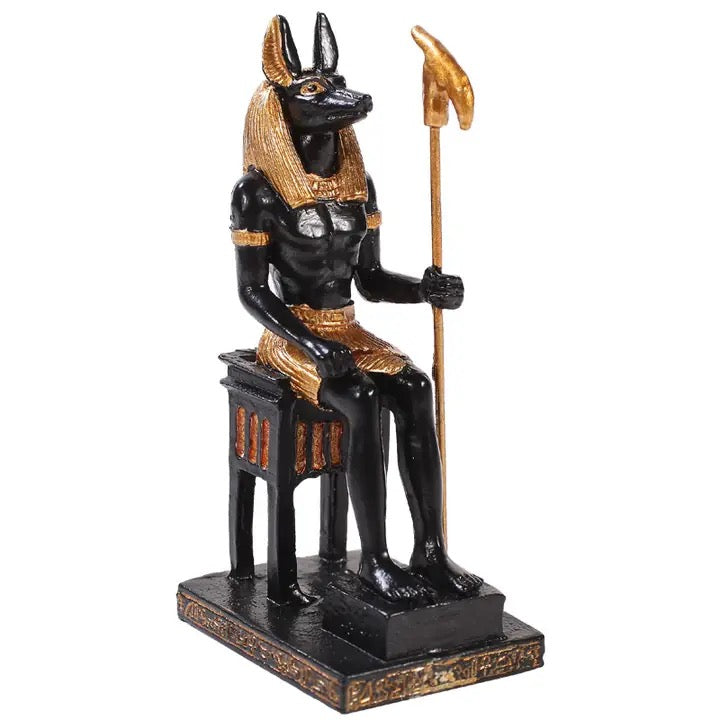 Statue Anubis Seated Sm