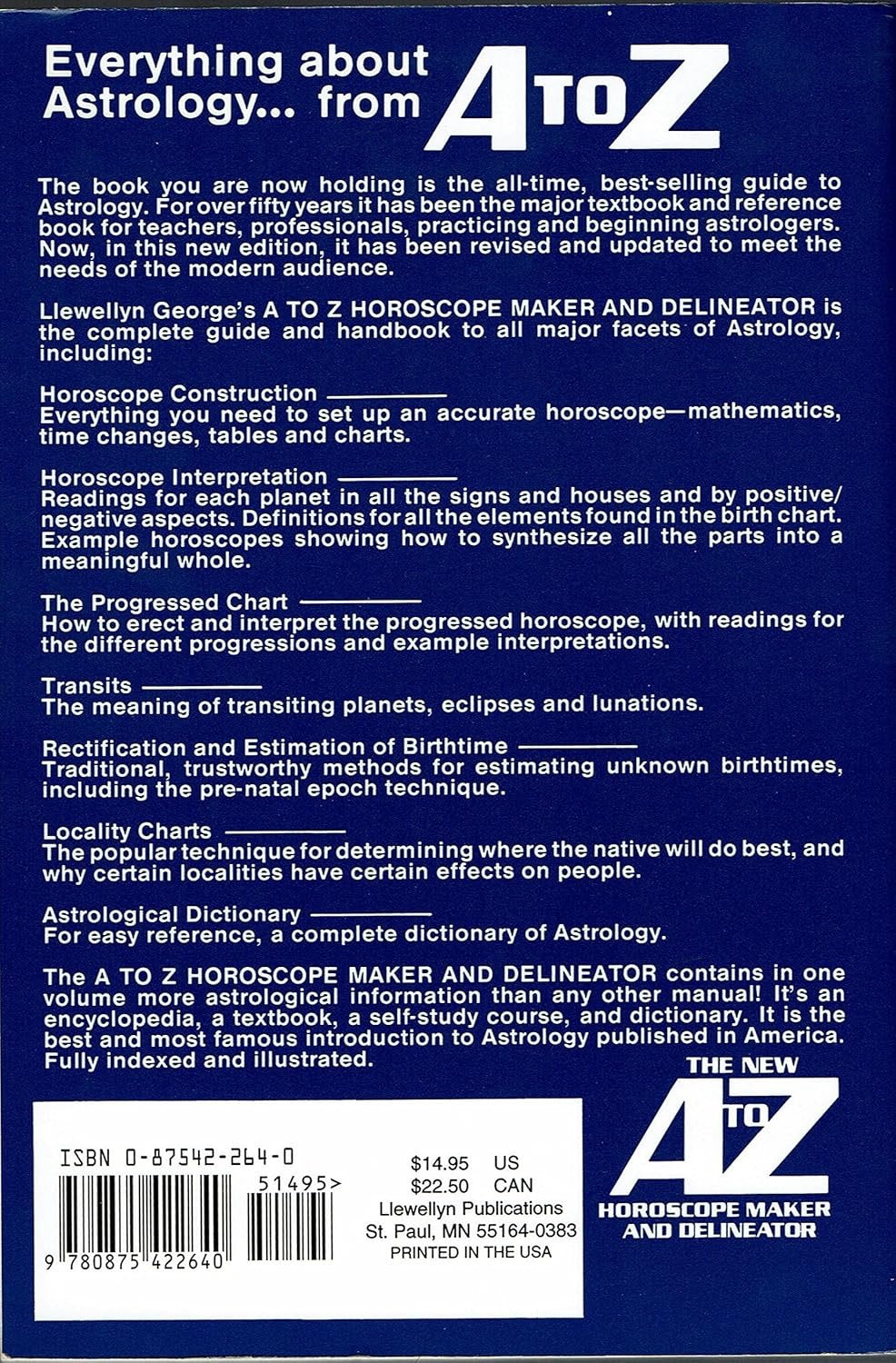 The New A to Z Horoscope Maker and Delineator