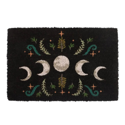 Doormat Dark Forest Moon Phase