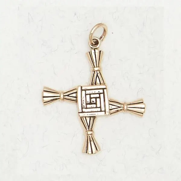 Pendant Brigid's Cross Bronze