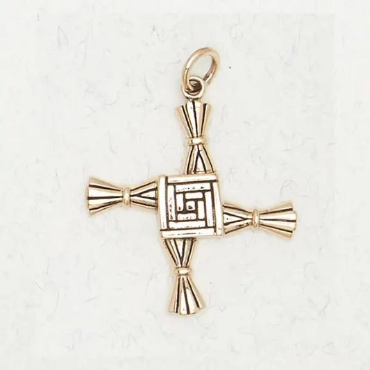 Pendant Brigid's Cross Bronze