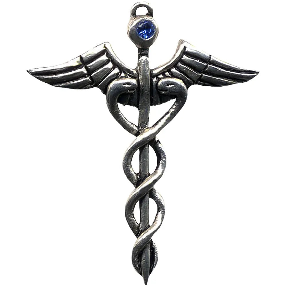 Pendant Caduceus Amulet Healing