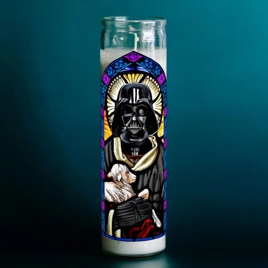 Candle 7 Day Patron Saint of the Dark Side Darth Vader Star Wars
