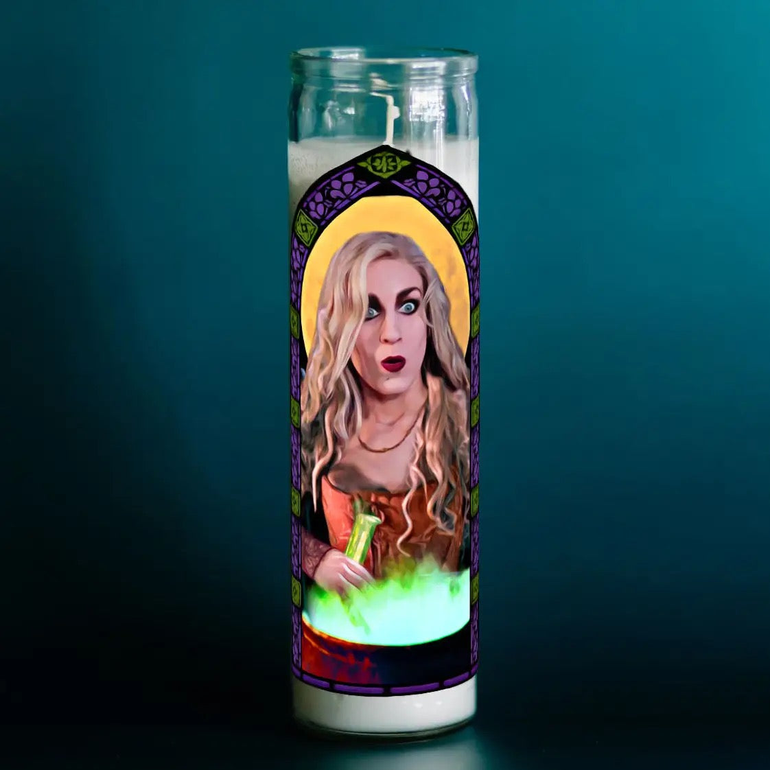 Candle 7 Day Patron Saints of the Black Flame Hocus Pocus Saint Sarah