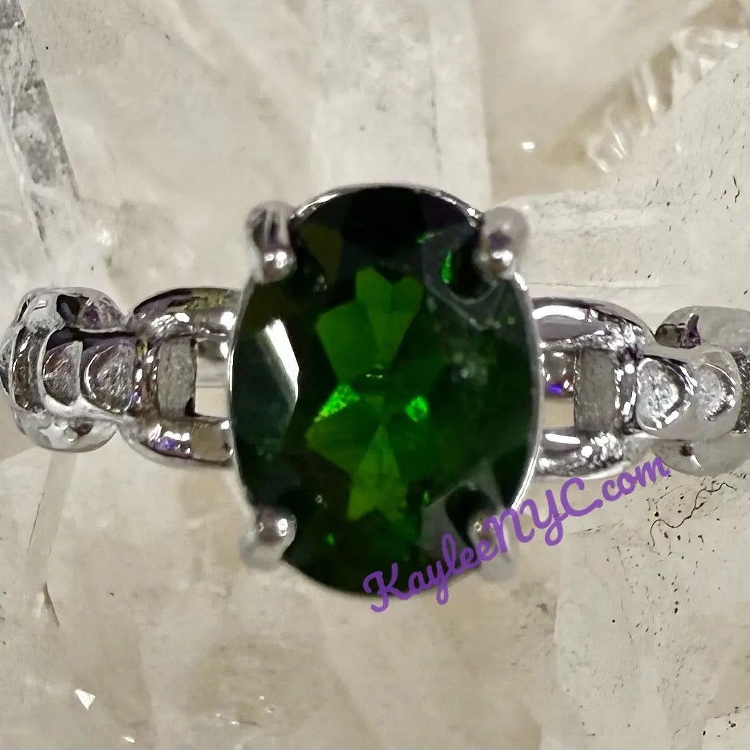 Ring Diopside Link Band