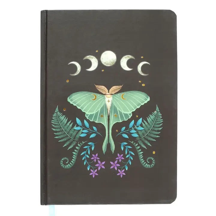 Journal Dark Forest Lunar Moth