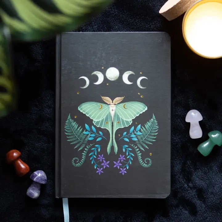 Journal Dark Forest Lunar Moth