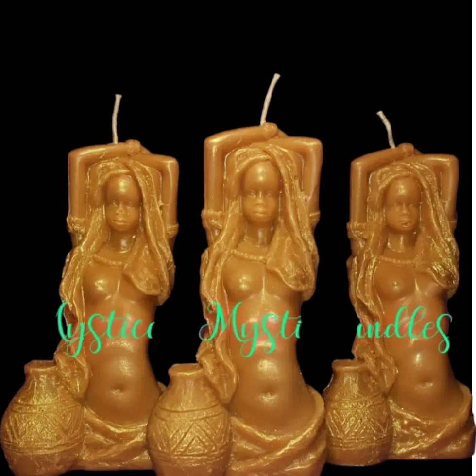 Candle African Goddess
