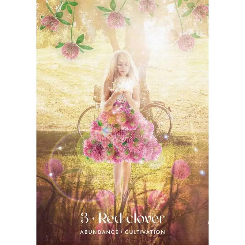 Midnight Sun Oracle Red Clover card