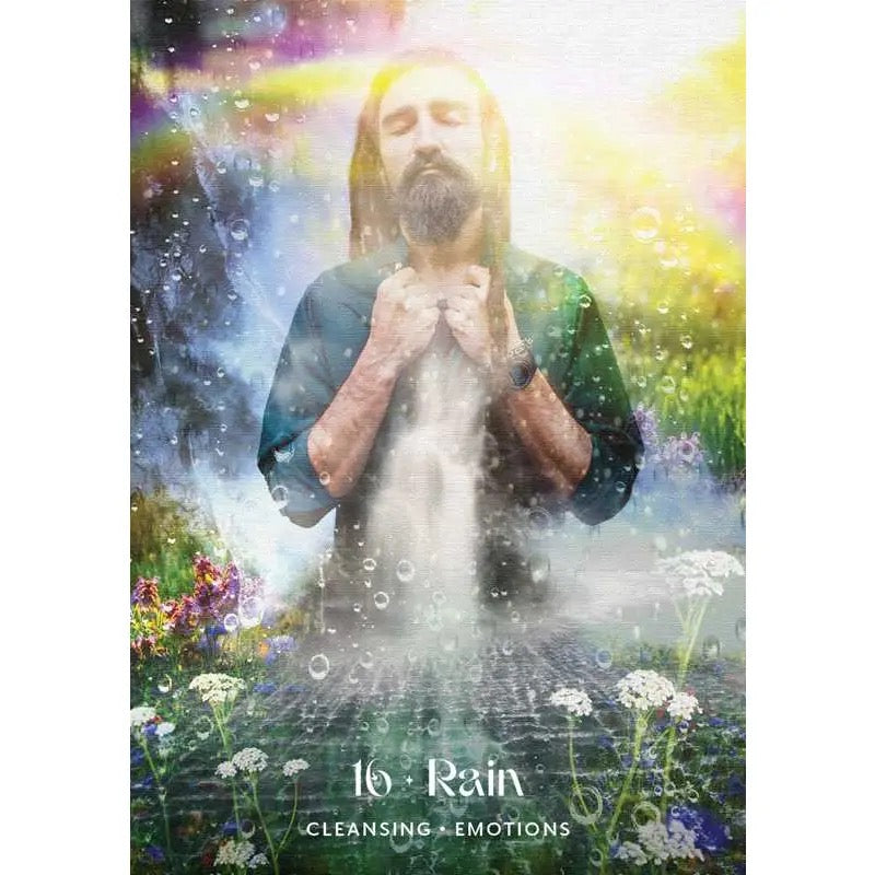 Midnight Sun Oracle Rain card