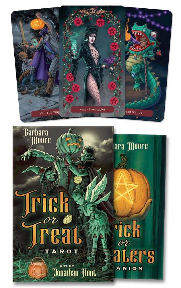 Trick or Treat Tarot with some cards displayed