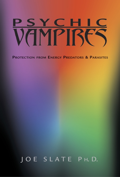 Psychic Vampires Book Cover rainbow colored