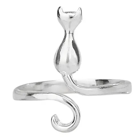Ring Cat Swirl Tail