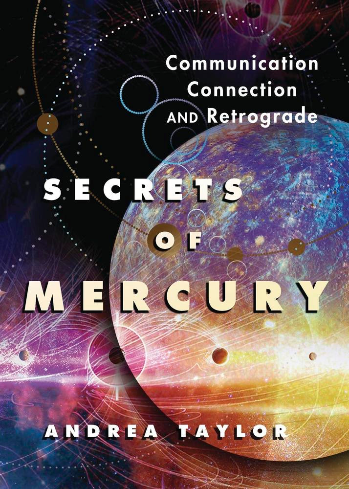 Secrets of Mercury Book Cover Planet sky