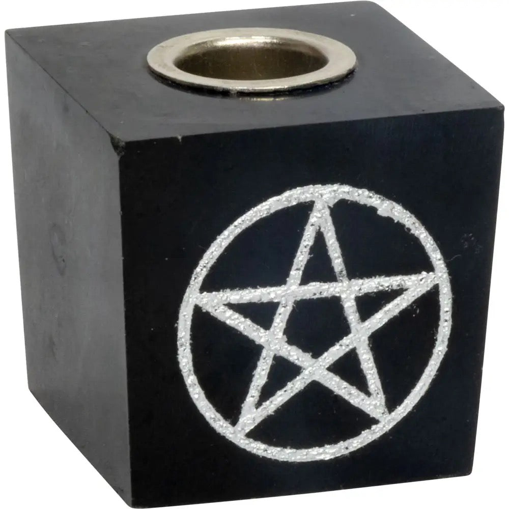 Candle Holder Chime Black Tourmaline