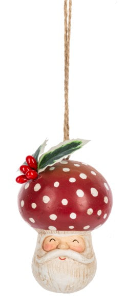Ornament Mushroom Red Cap Gnome