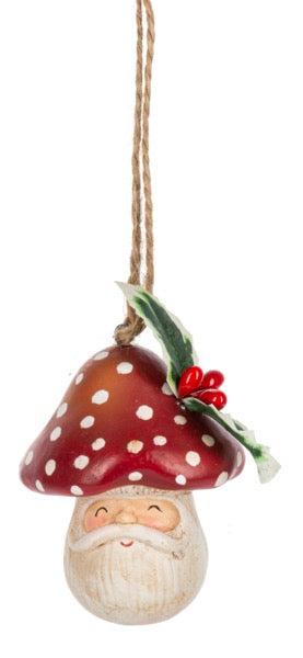 Ornament Mushroom Red Cap Gnome