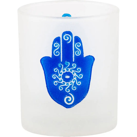 Candle Holder Votive Frosted Fatima