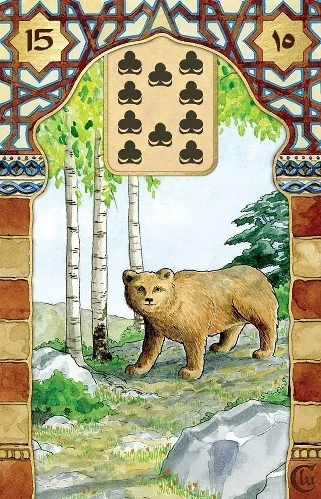 Rana George Lenormand 10 of clubs