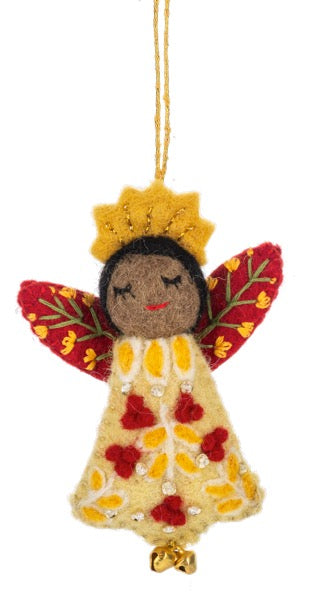 Ornament Angel Felted