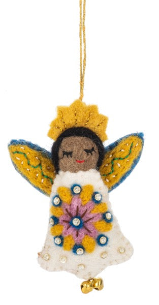 Ornament Angel Felted